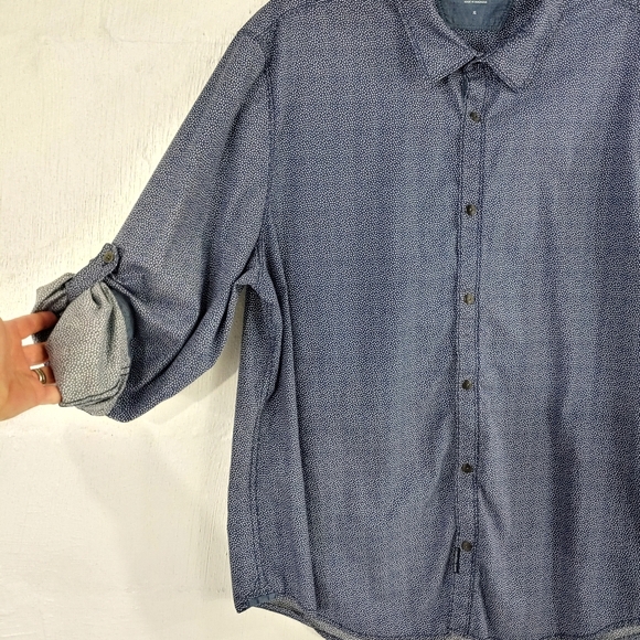 CALVIN KLEIN MENS BUTTON SHIRT - Picture 11 of 13